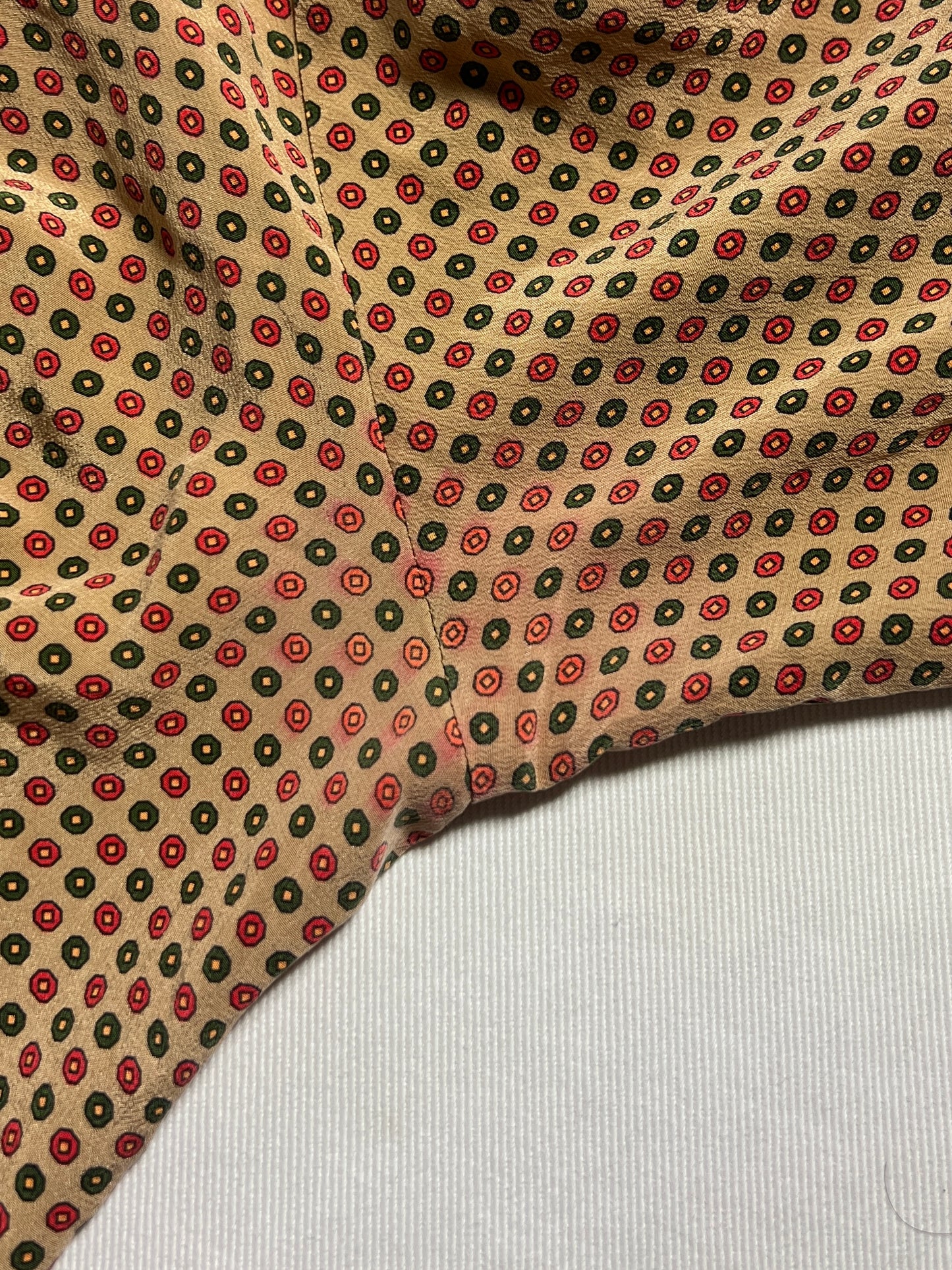 vintage silk blouse