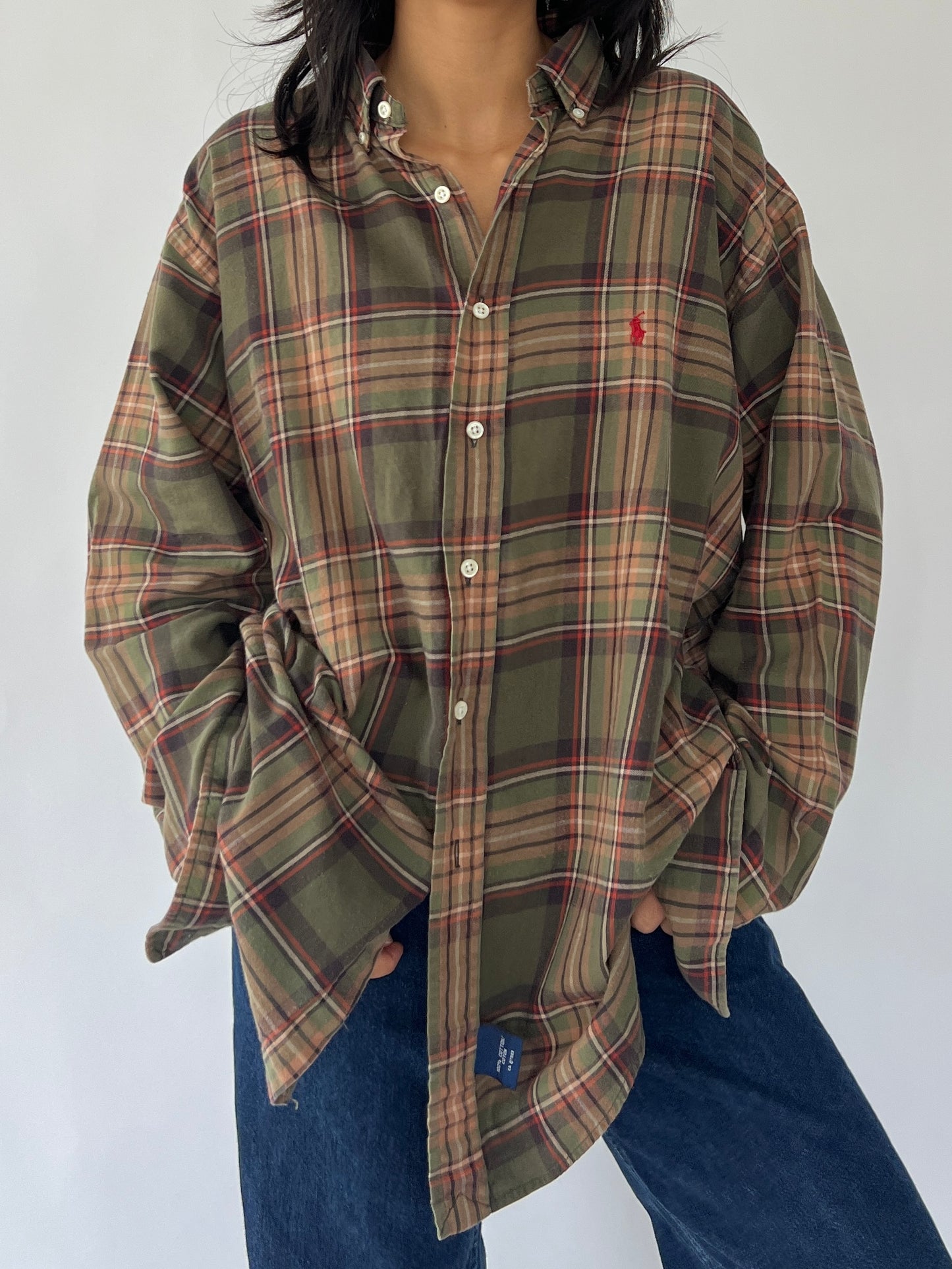 90s ralph lauren flannel