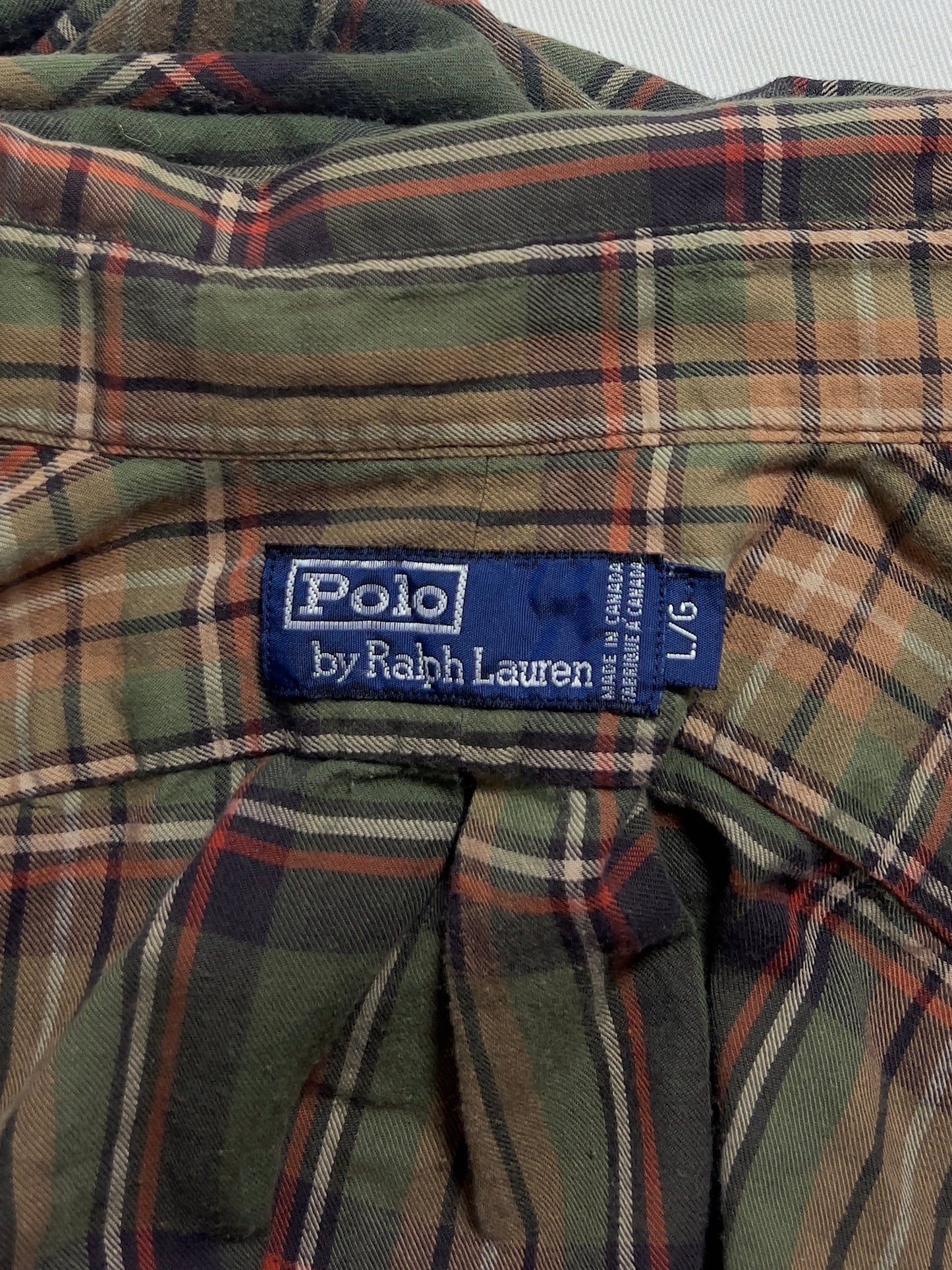 90s ralph lauren flannel