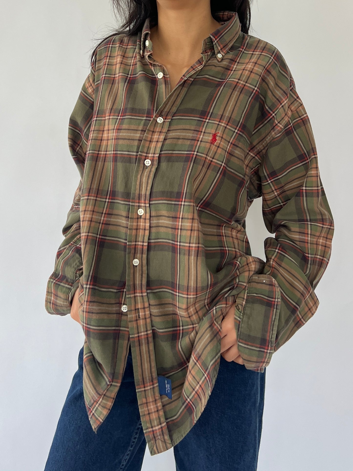 90s ralph lauren flannel
