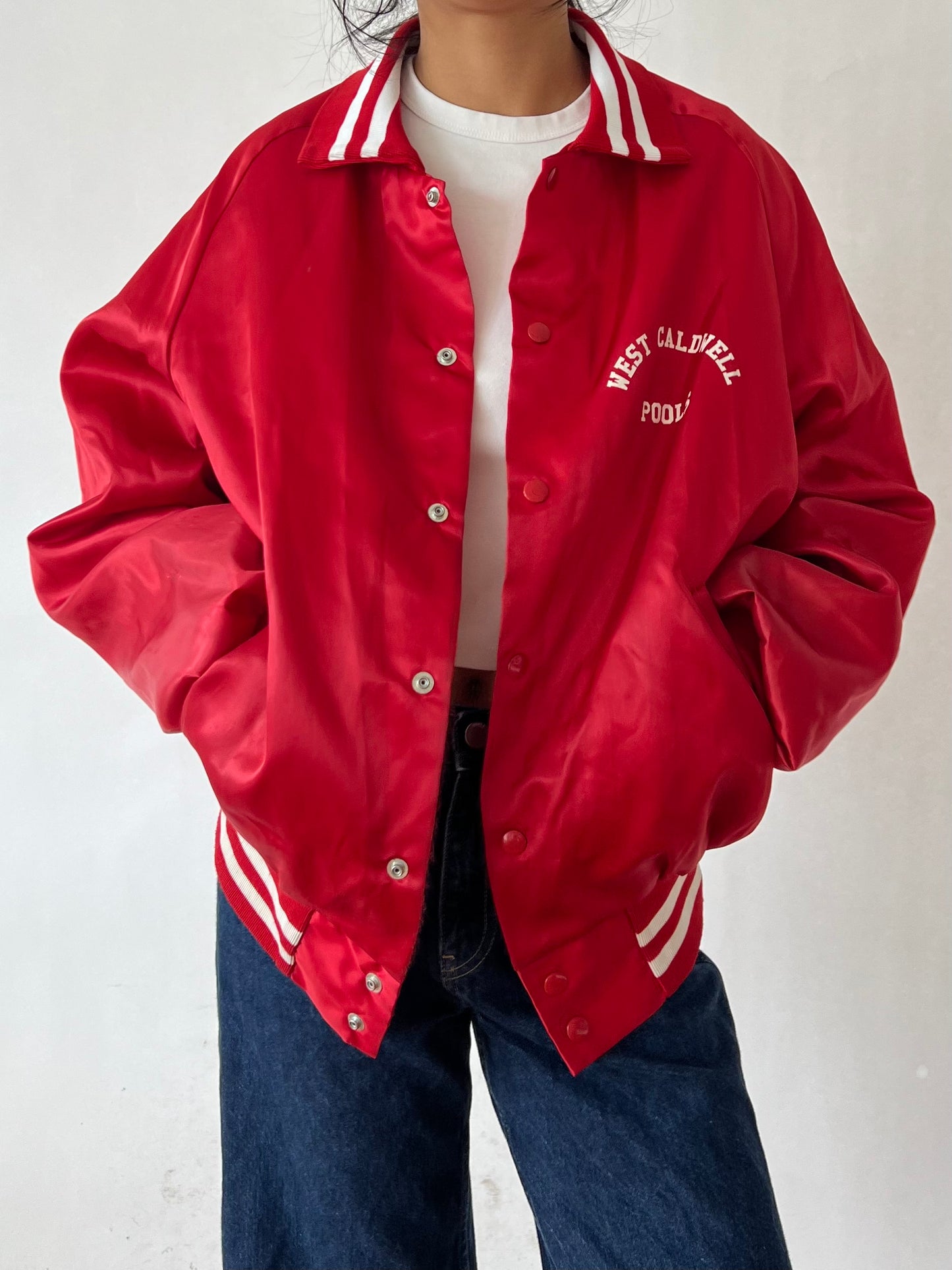 80s red bomber