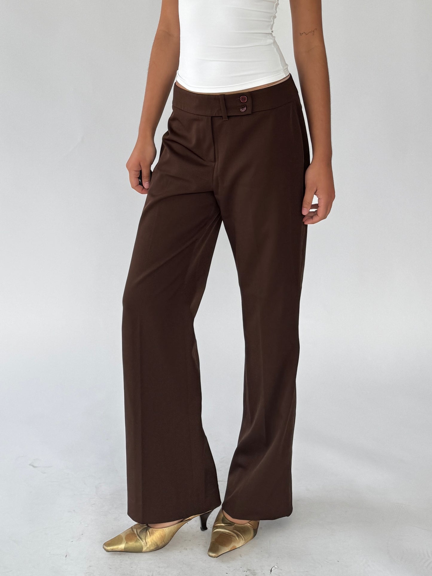 90s brown pants