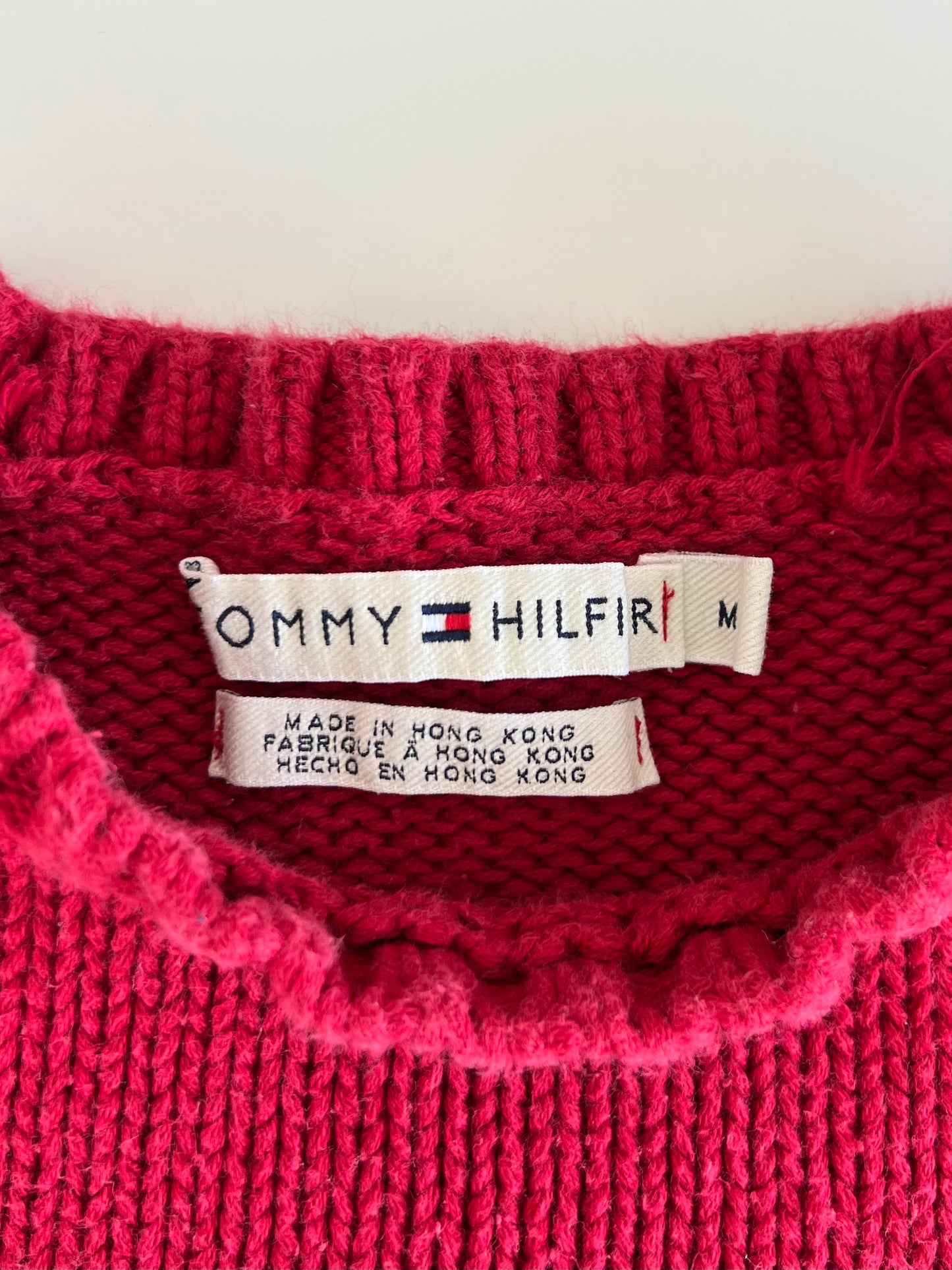 y2k tommy knit