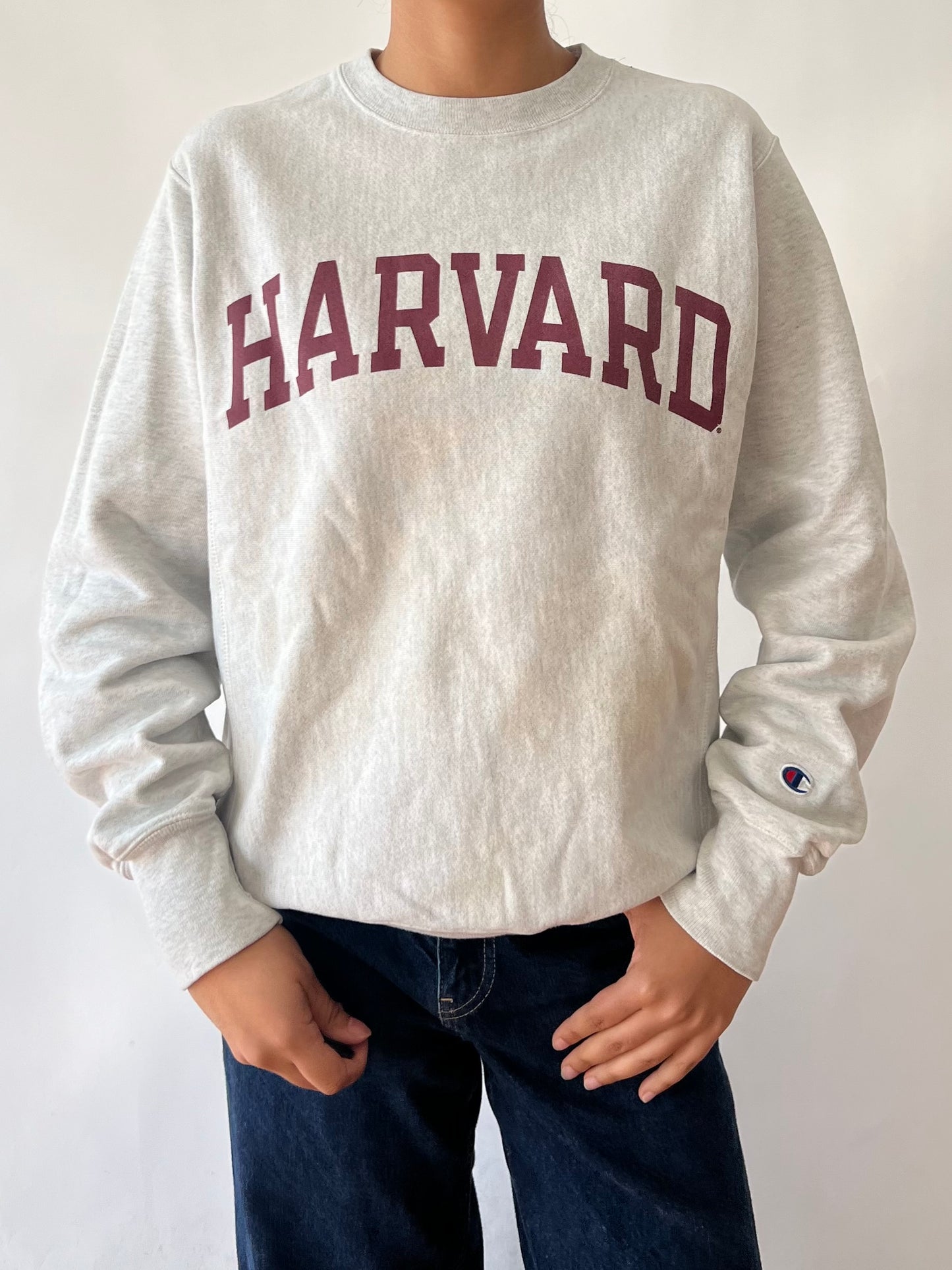 harvard champion crewneck