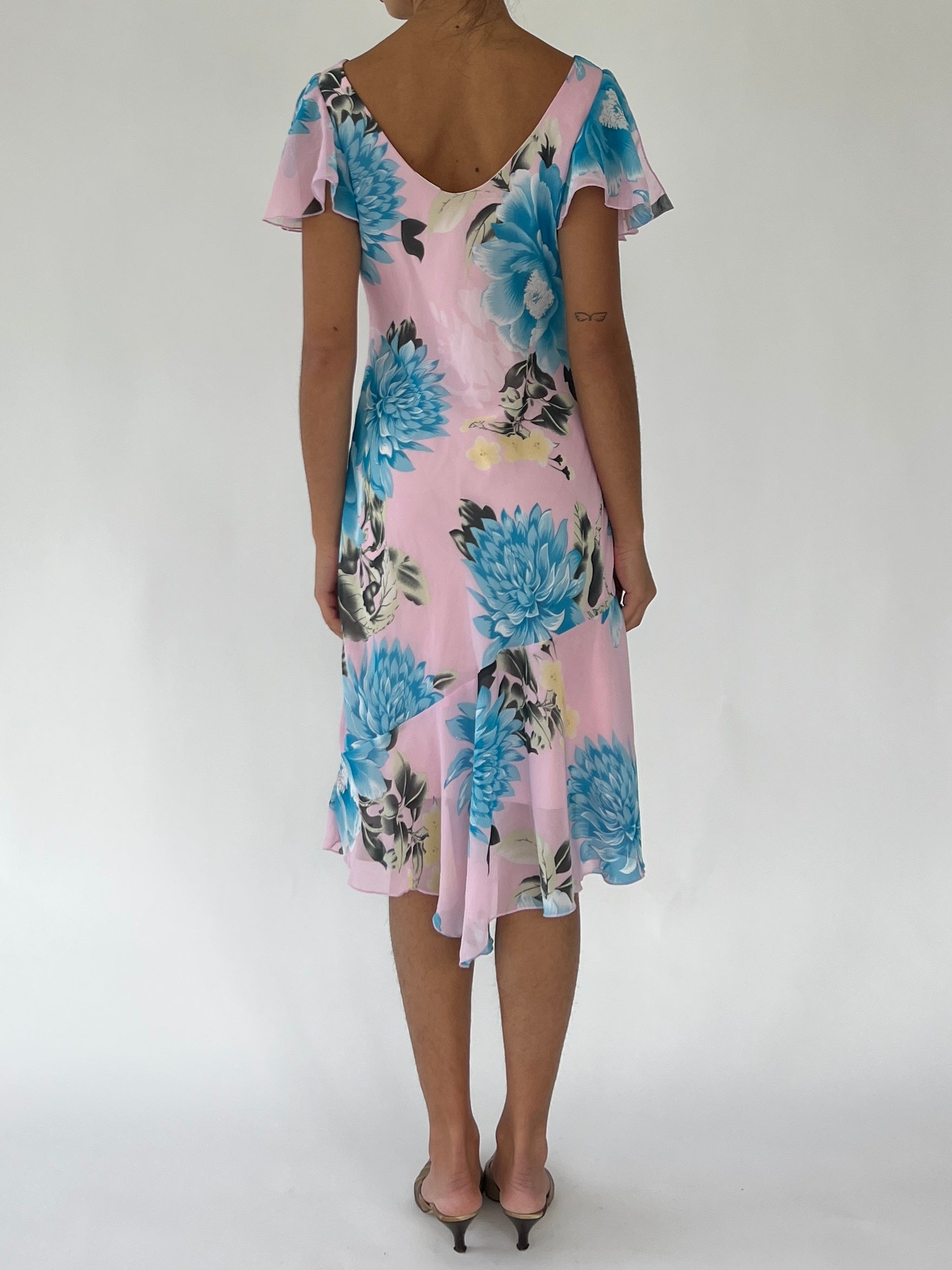 2000s floral fairy midi dress Hedoum 2000s floral fairy midi dress Hedoum