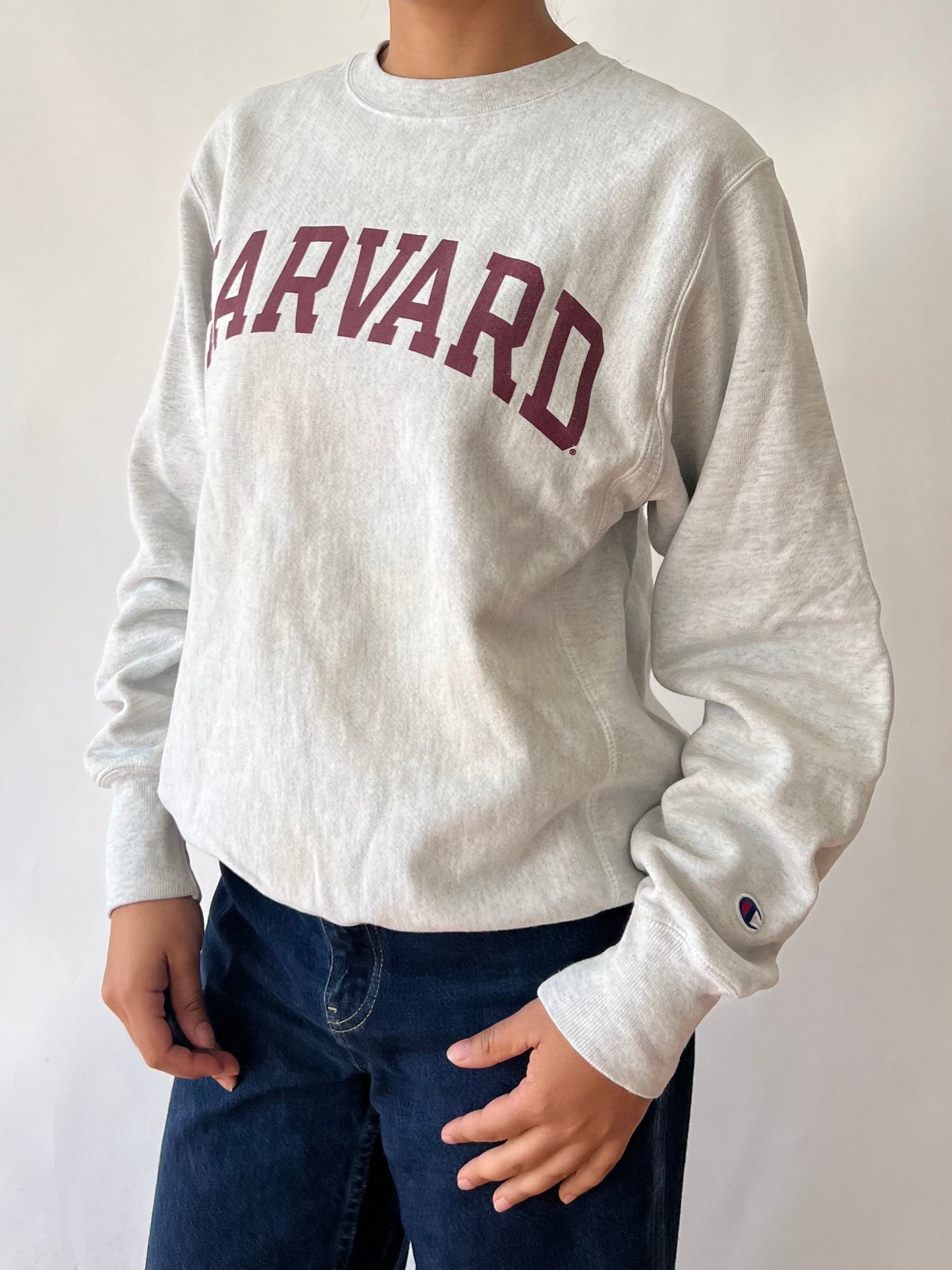 harvard champion crewneck