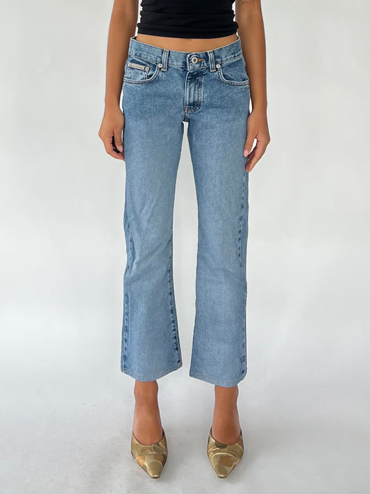 90s calvin klein bootcut jeans