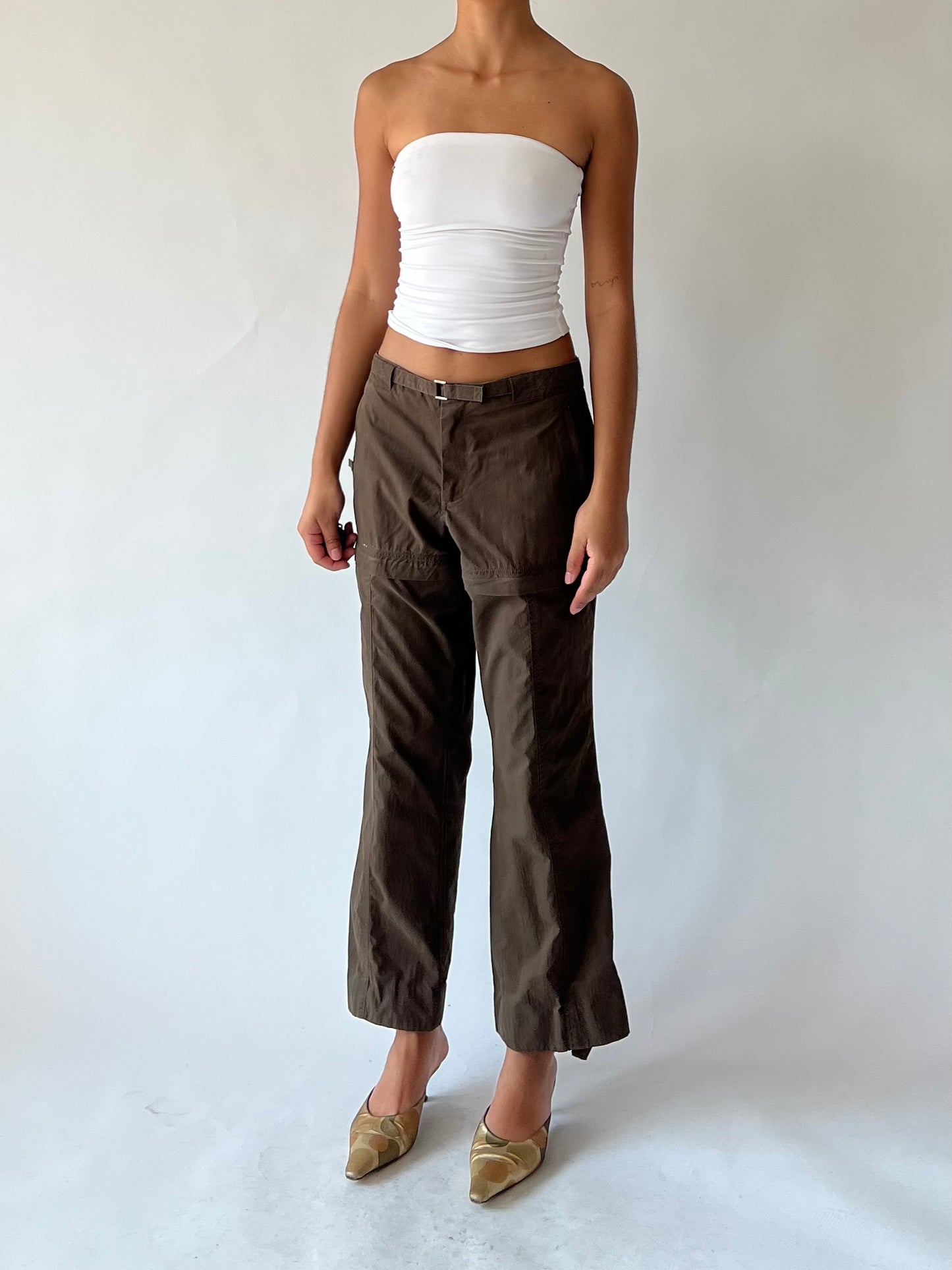 brown cargo pants