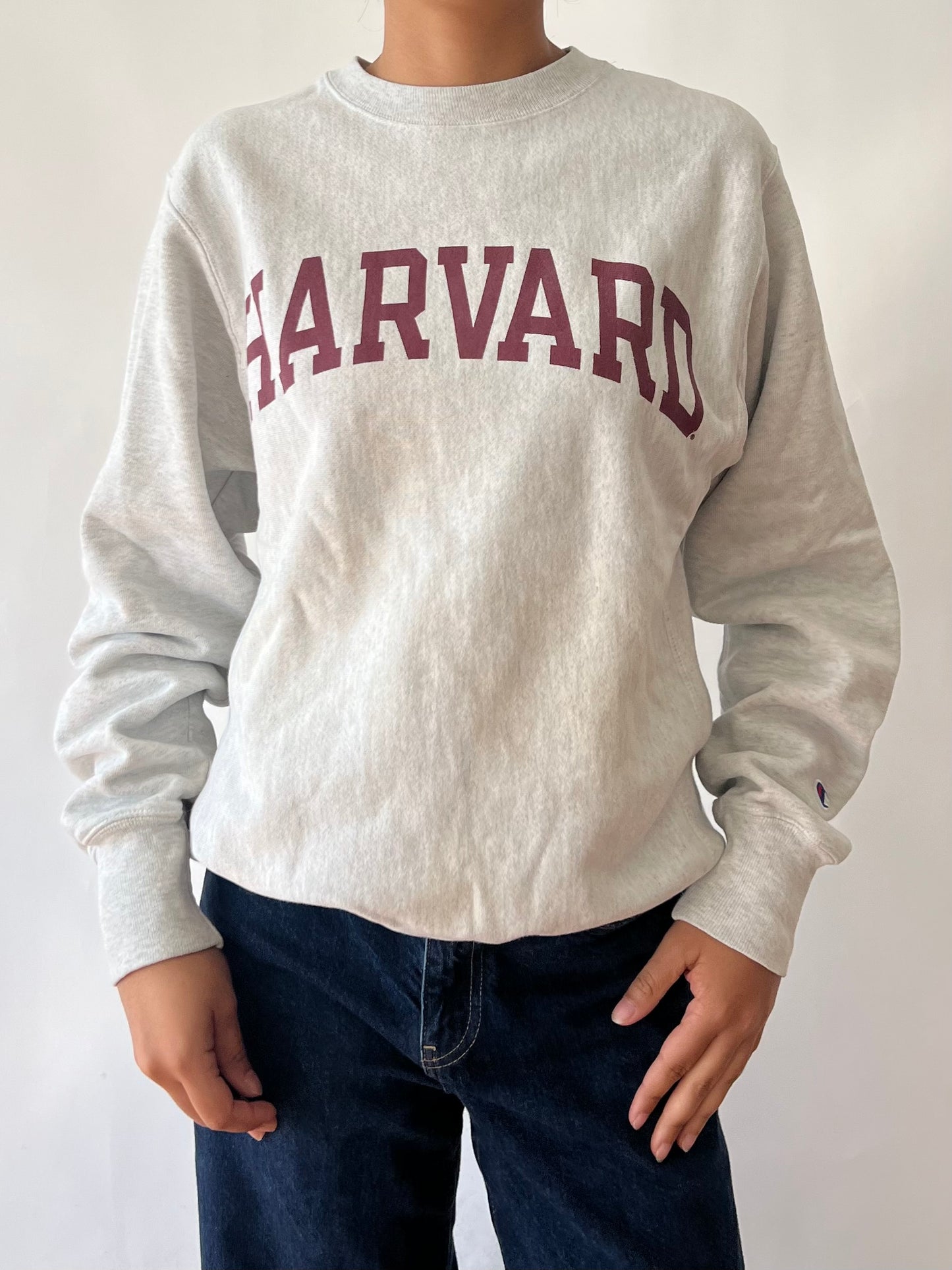 harvard champion crewneck