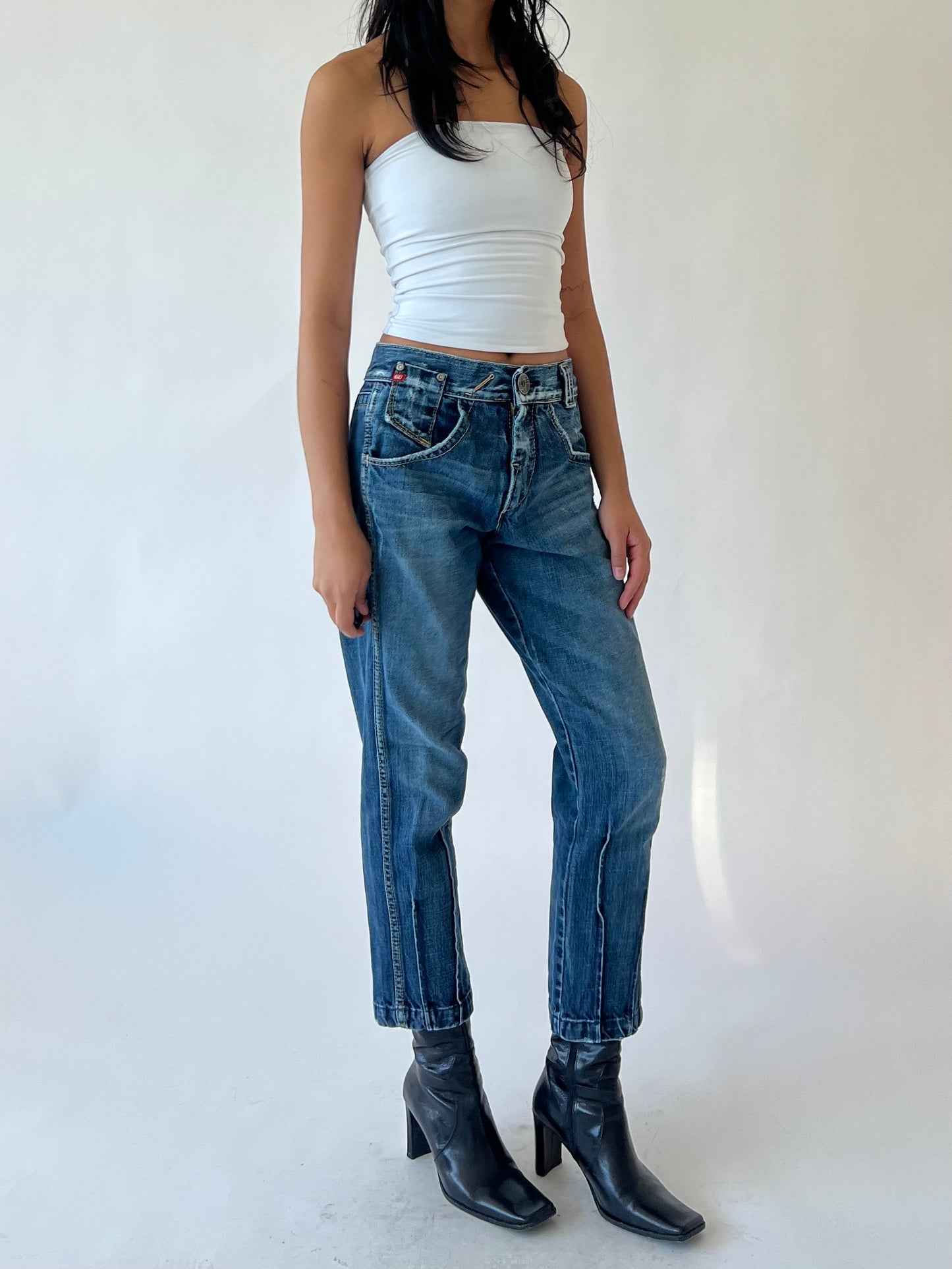 miss sixty y2k mid rise jeans