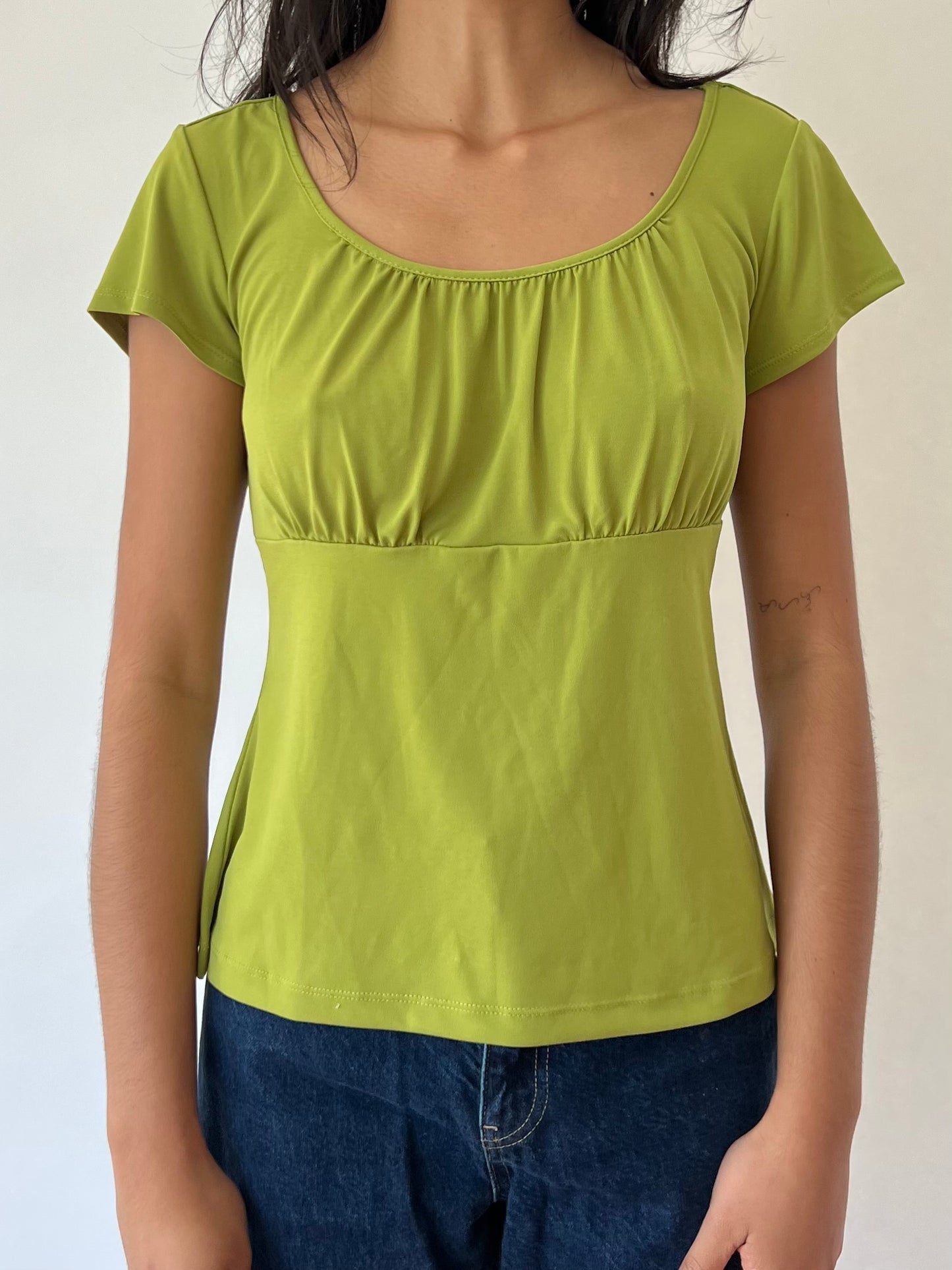 green summer top