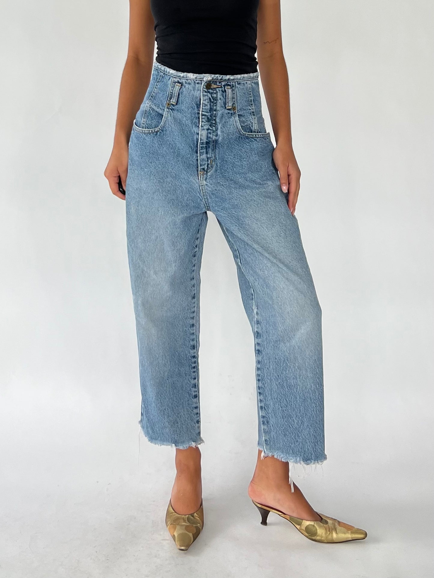 90s balloon jeans