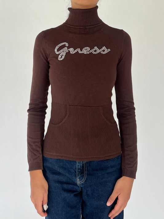 2000s guess turtleneck sweater