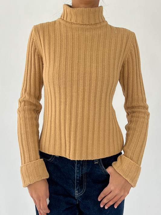 2000s ribbed turtleneck