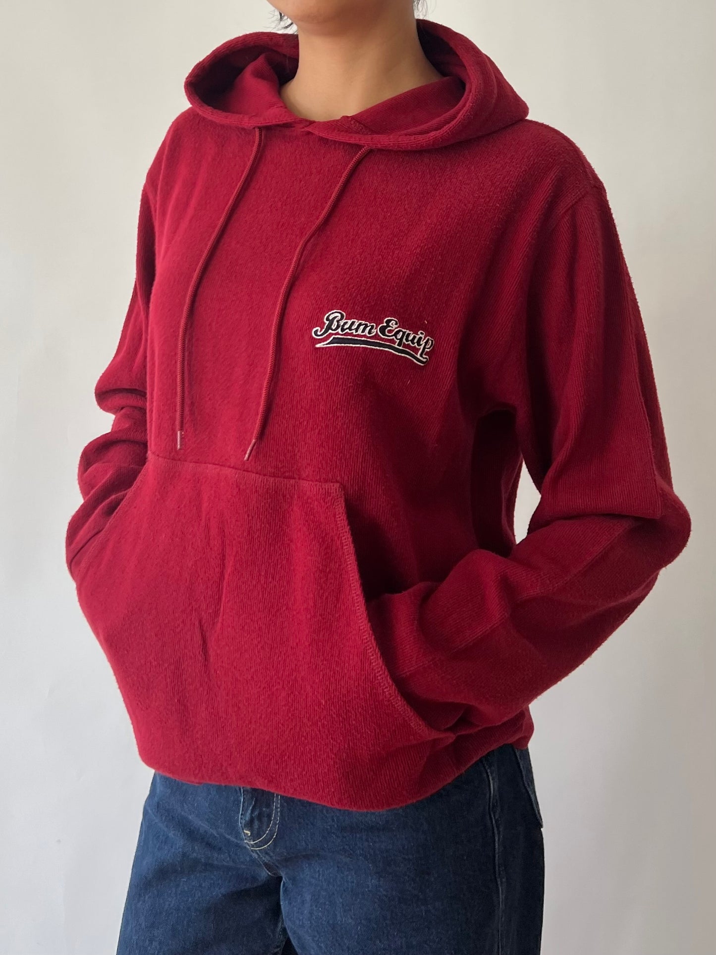 b.u.m. red hoodie