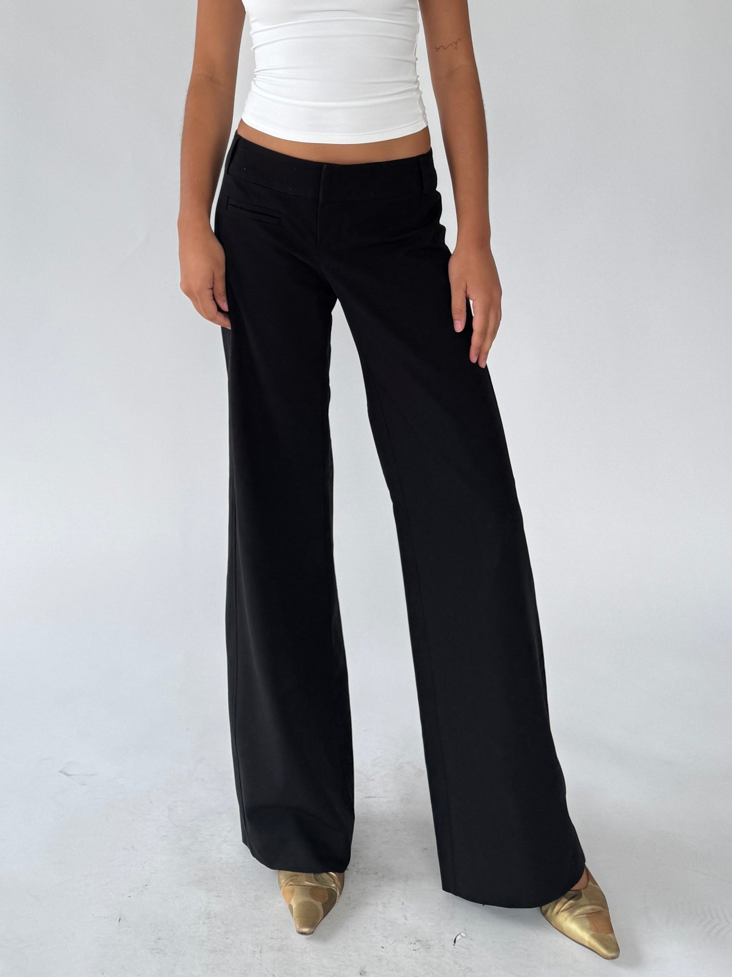 2000s black guess pants