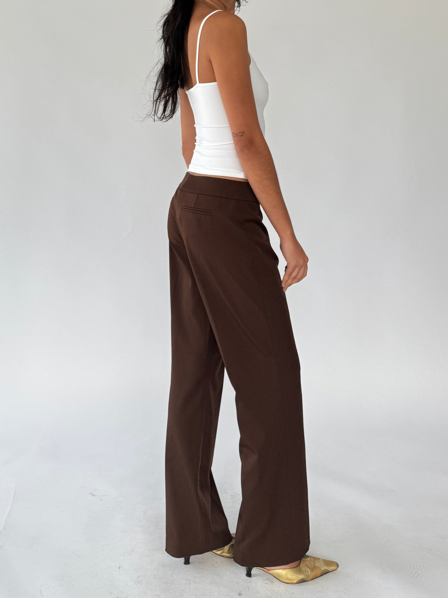 90s brown pants