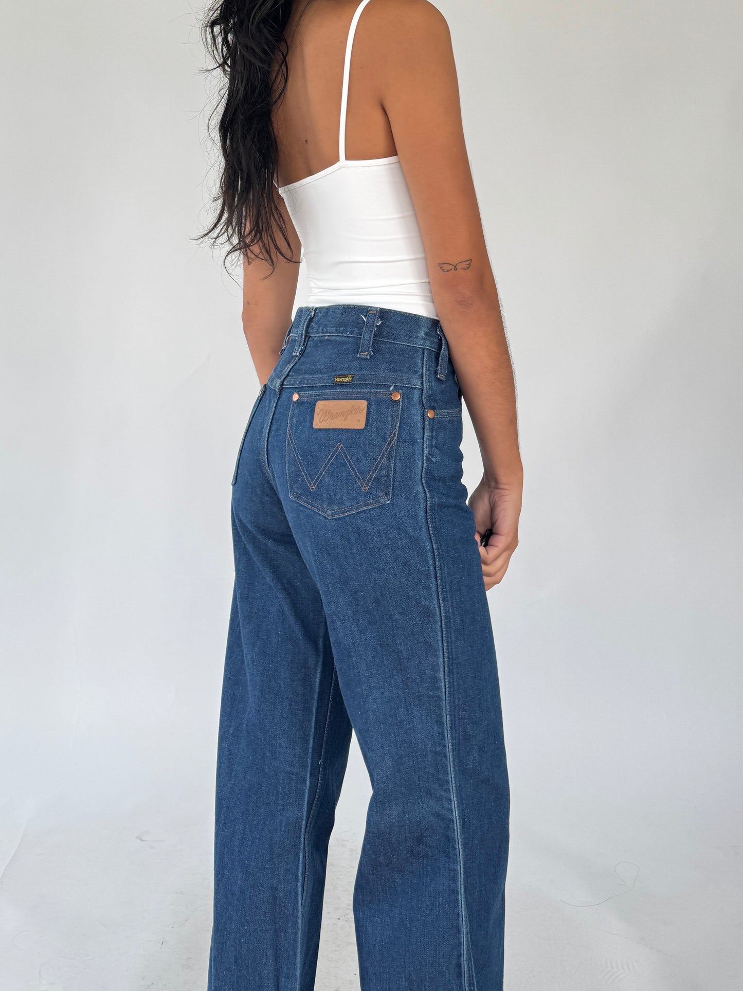 80s wrangler bell bottom jeans