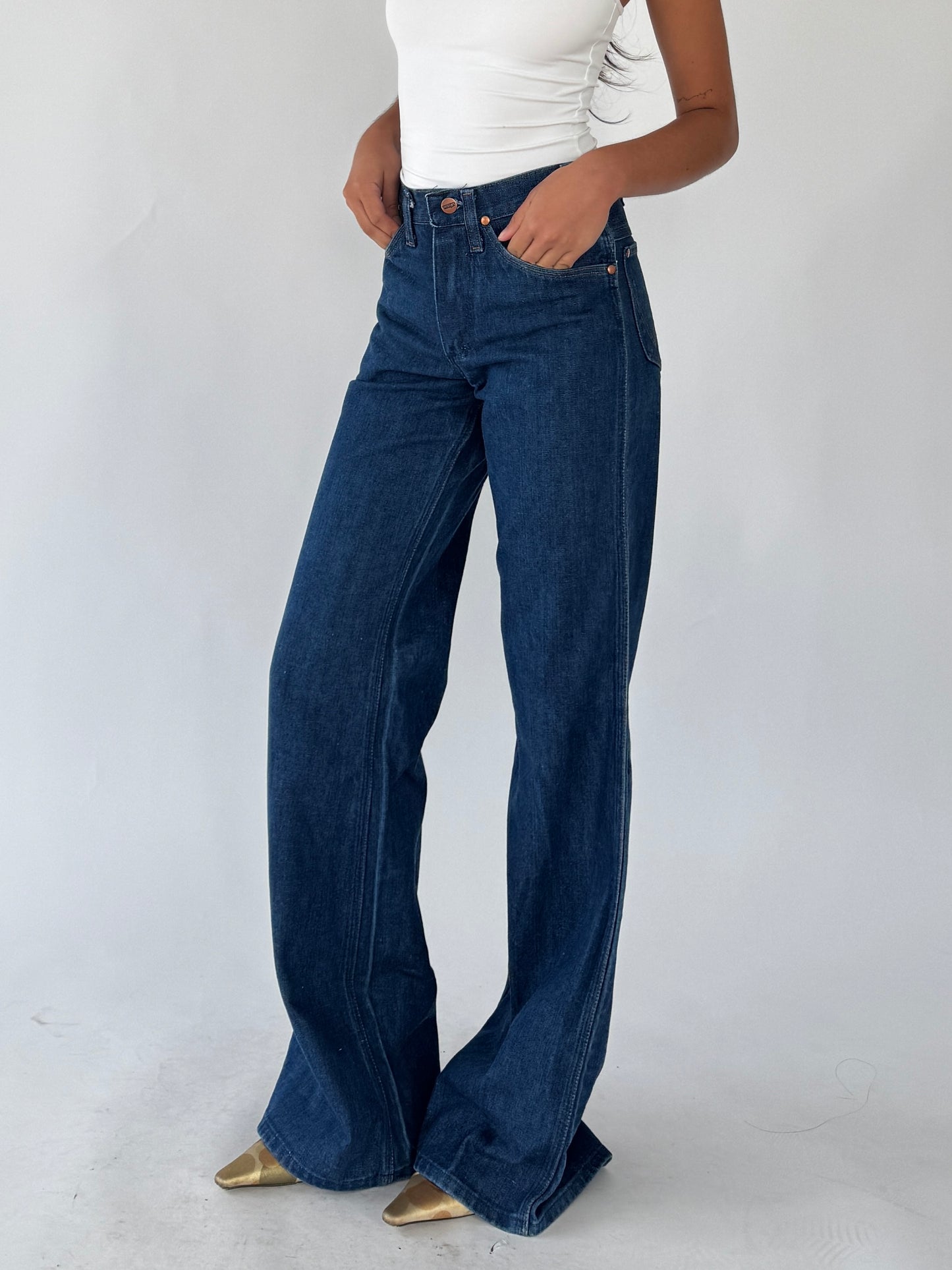 80s wrangler bell bottom jeans