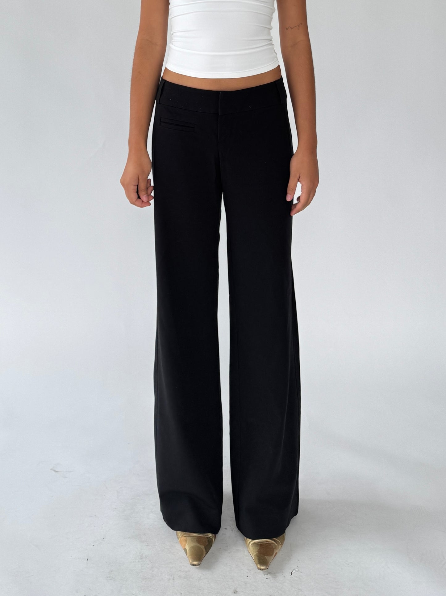 2000s black guess pants