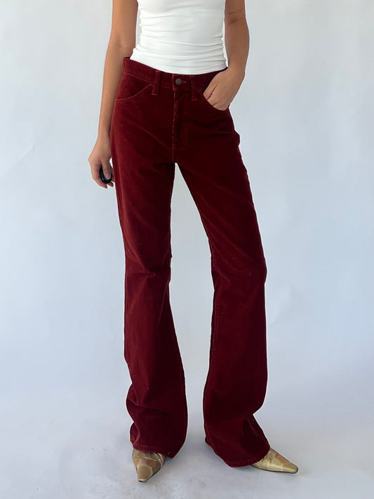 90s levis burnt orange corduroy pants