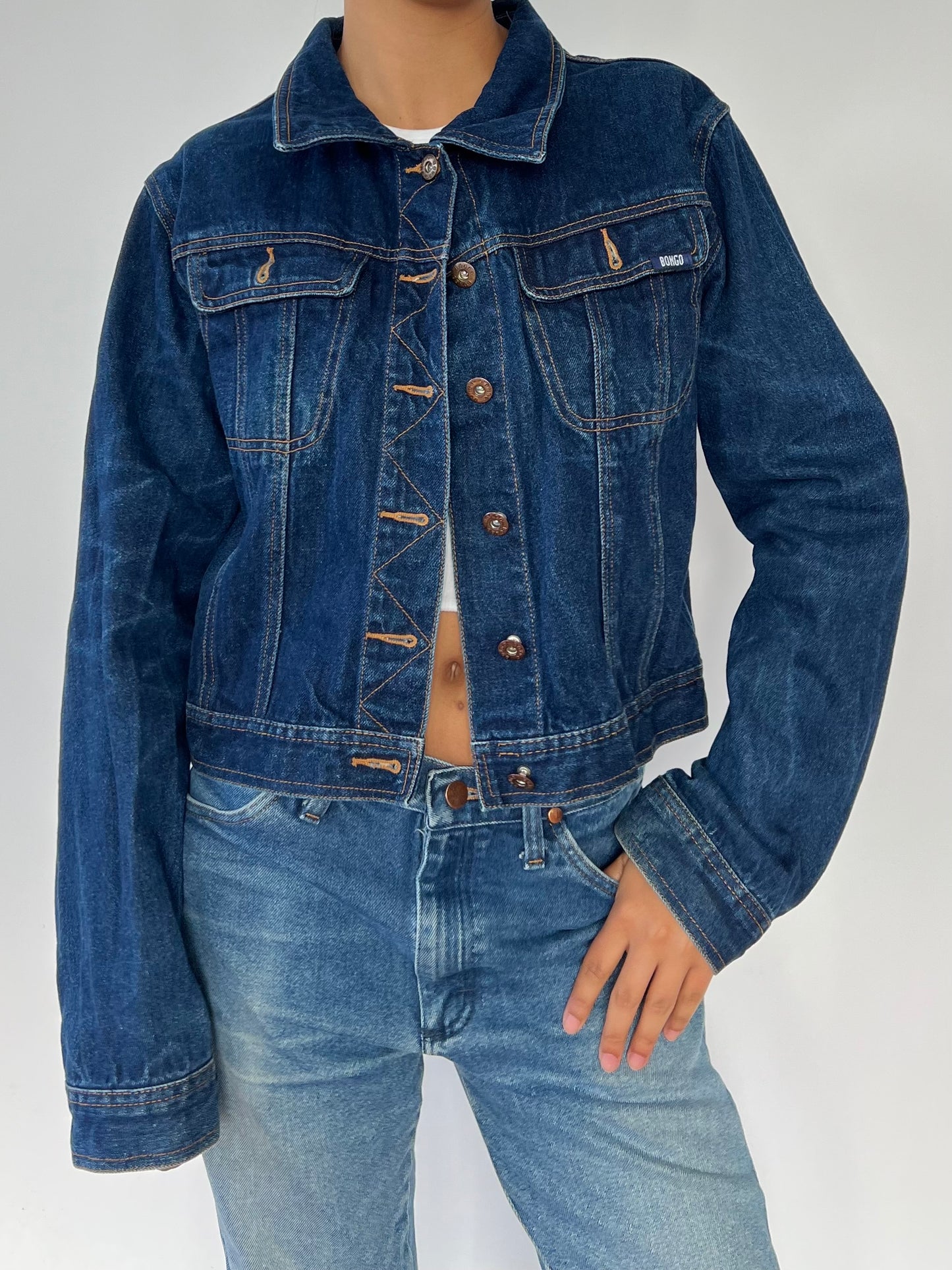 Vintage bongo denim jacket