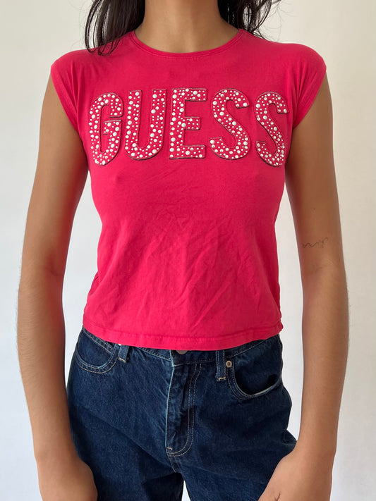 guess baby tee