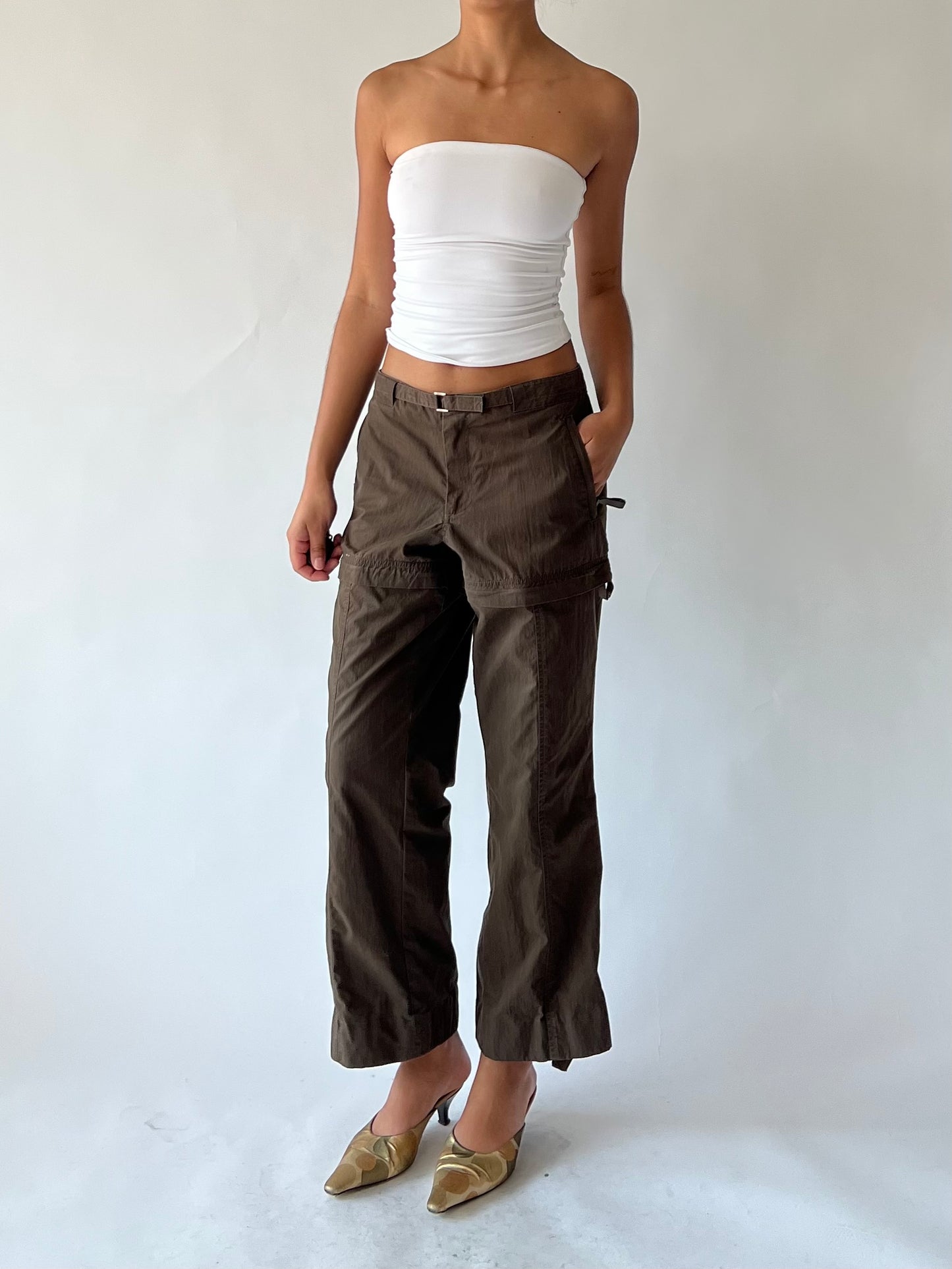 brown cargo pants