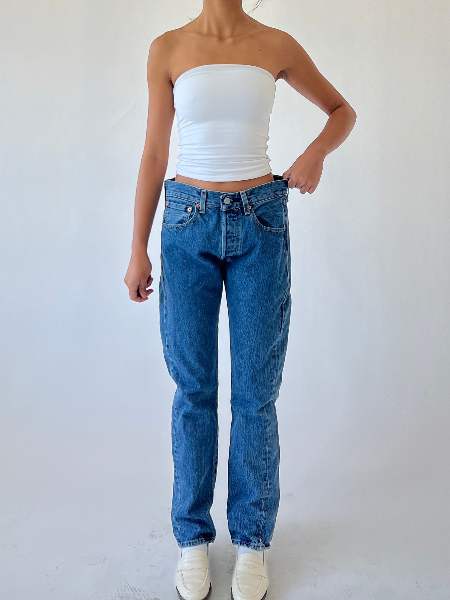 levi’s 501 straight leg jeans