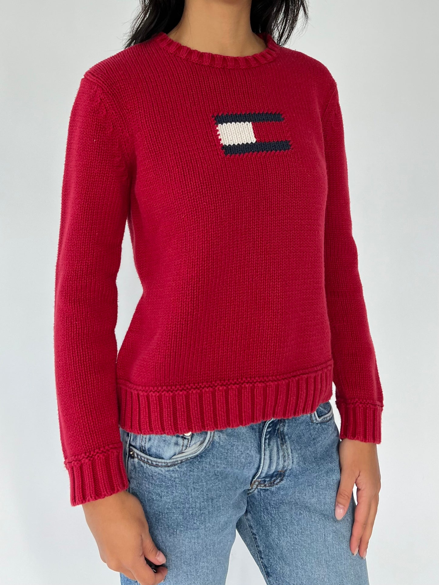 y2k tommy knit