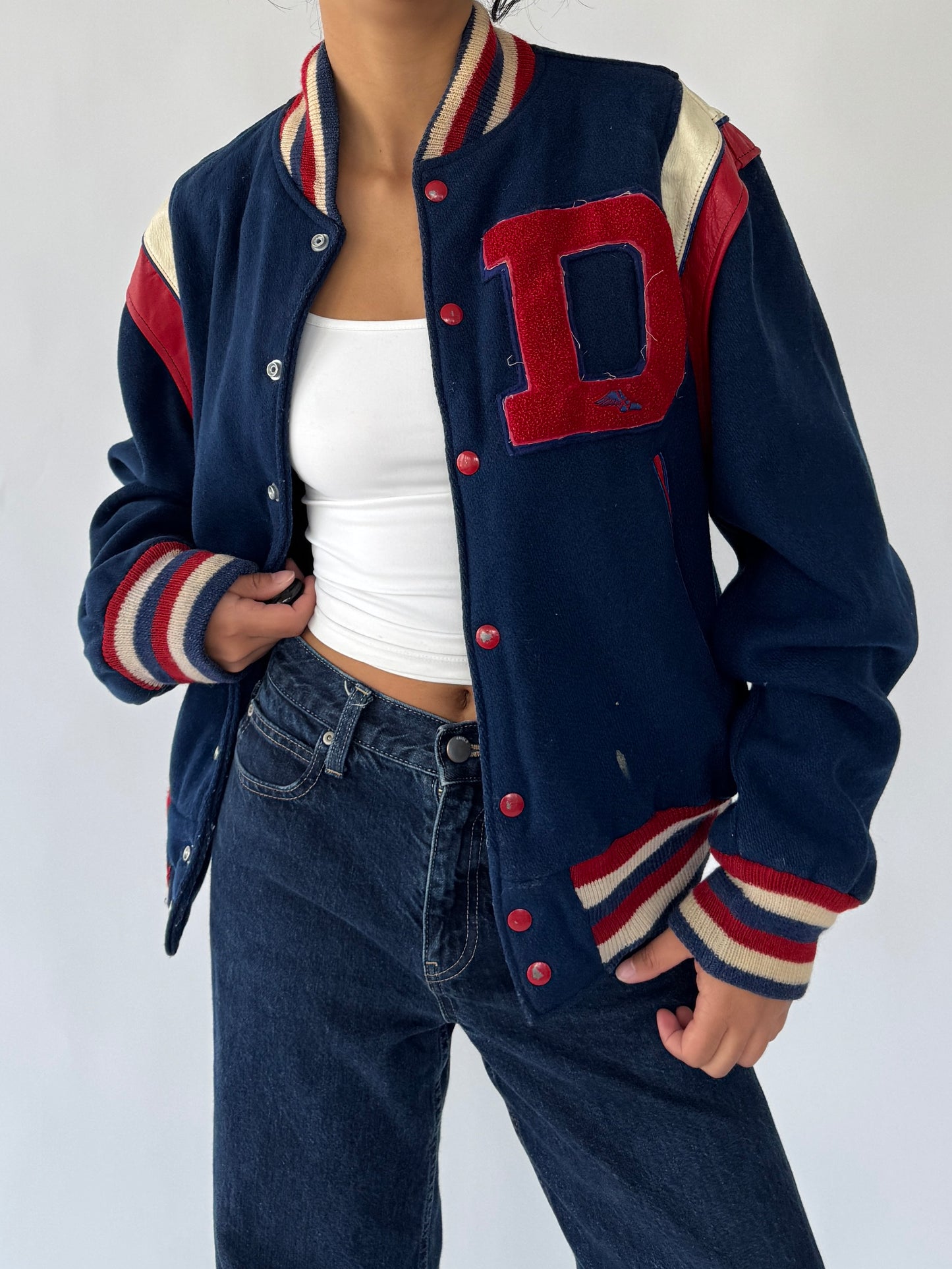 90s letterman varsity jacket