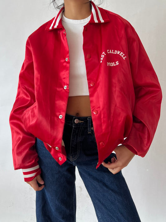 80s red bomber